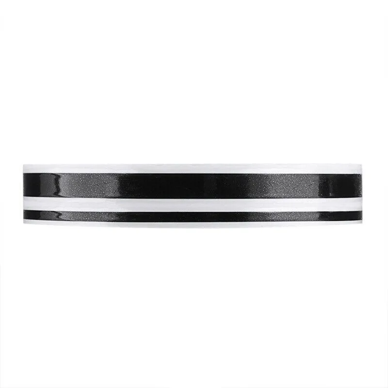 

Striping Stripe Stickers Tape Vinyl Waterproof 2pcs Anti UV Black For Car