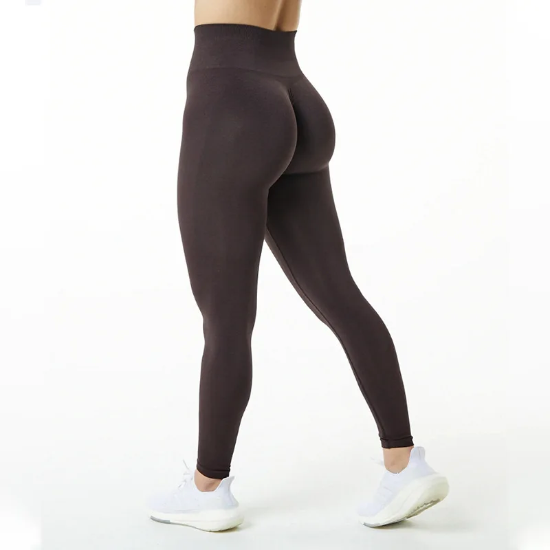 Women High Waist Fitness Leggings Sports Running Pants naked feeling Yoga Pants Workout Gym Push Up Leggings Hip Lifting Pants