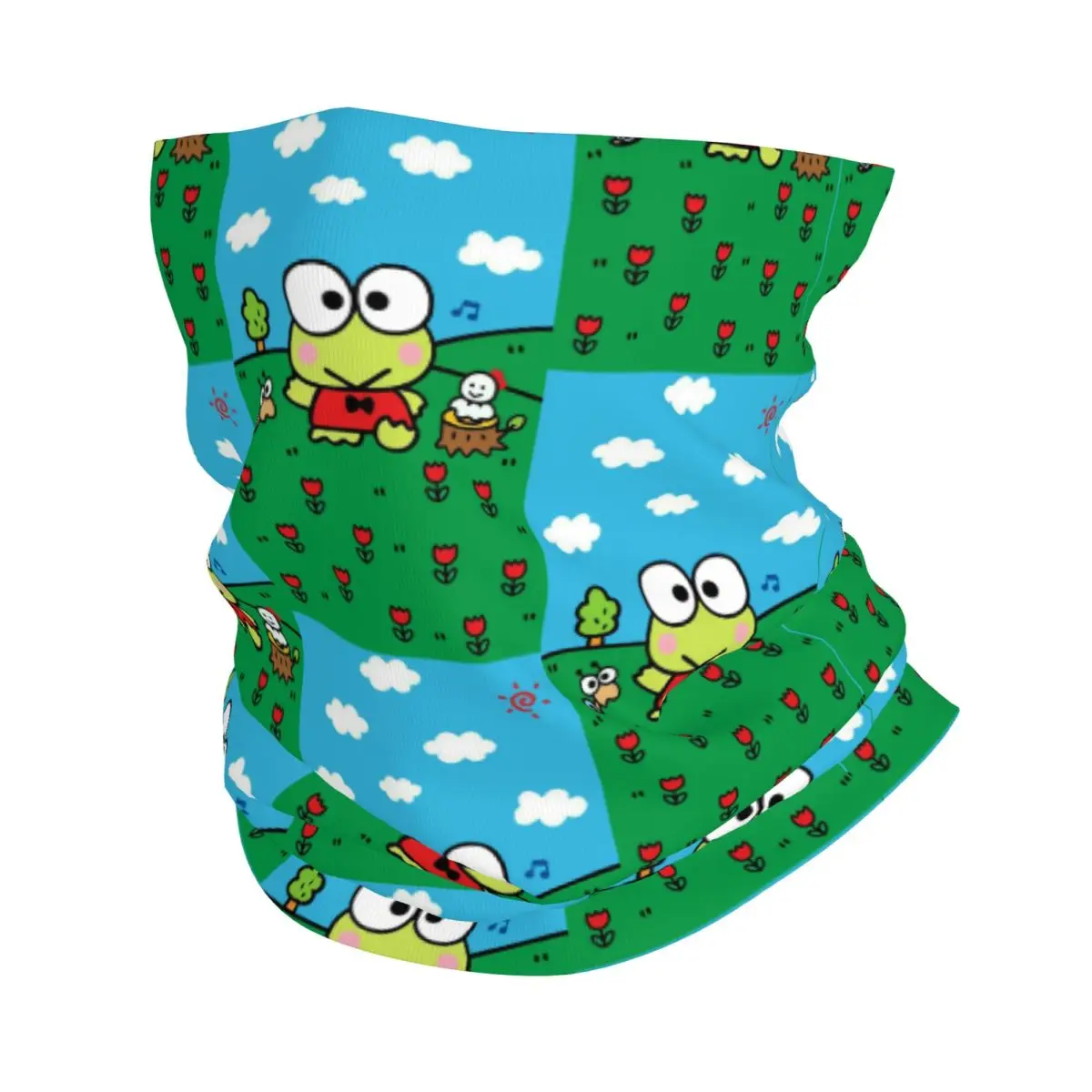 Зимняя повязка на голову Kerokero Keroppi заказ теплая для мужчин и женщин лыжный