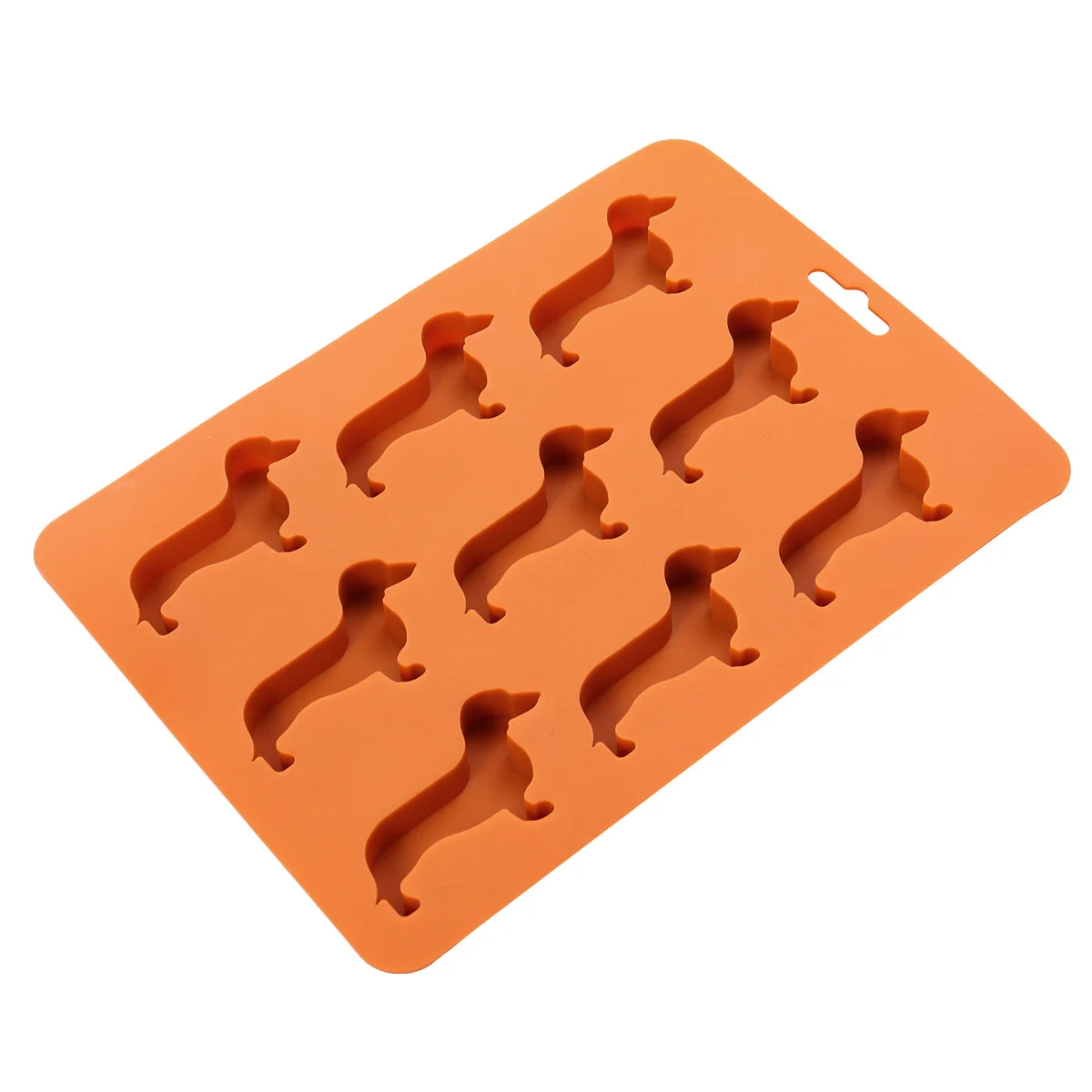 

Ice Cube Silicone Tray Molds Trays Dog Mold Chocolate Dachshund Shaped Baking Candylidjellymini Maker Fondant Puppy Release Cake