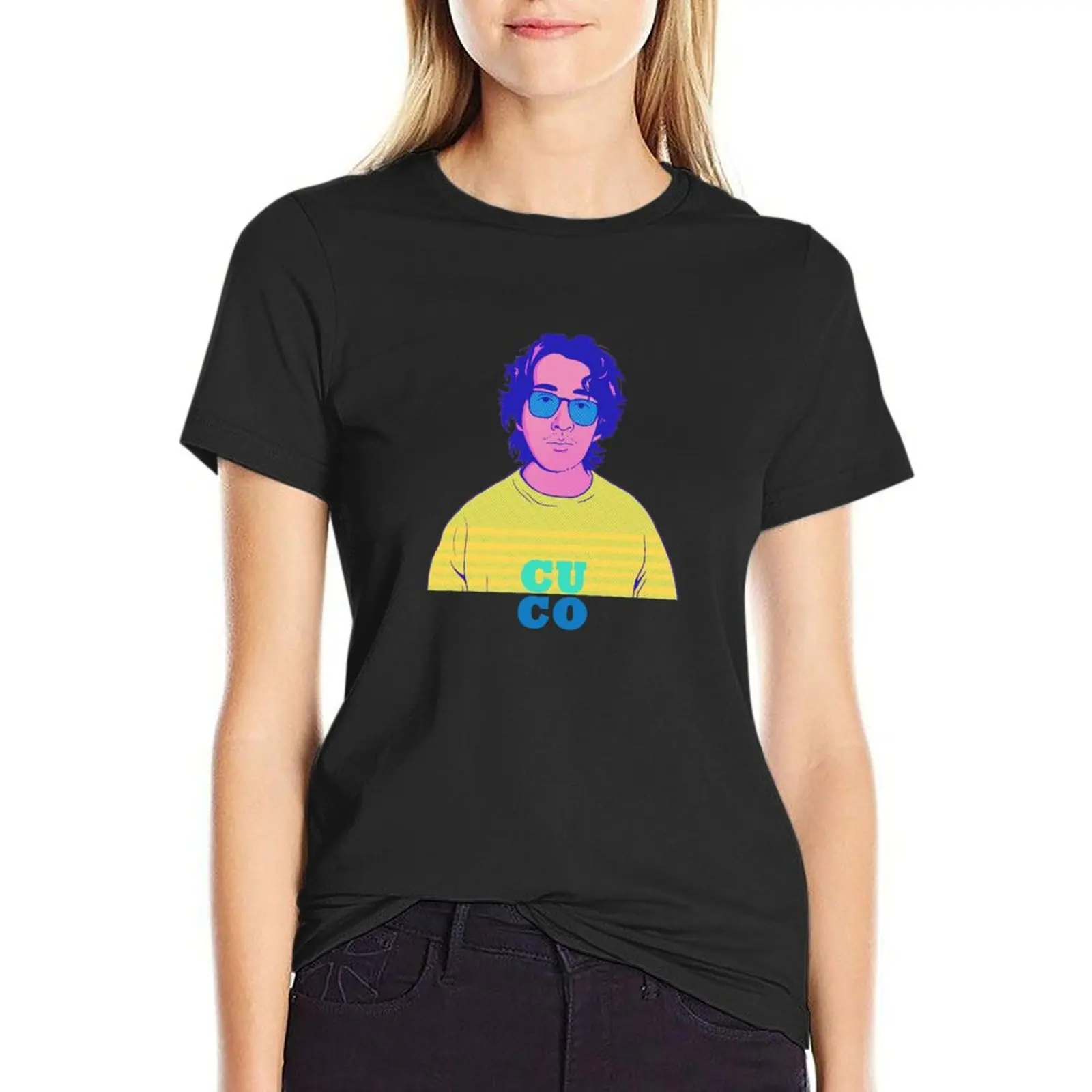 CUCO TOUR 2019 Футболка женская одежда Блузка оверсайз Симпатичные футболки для женщин