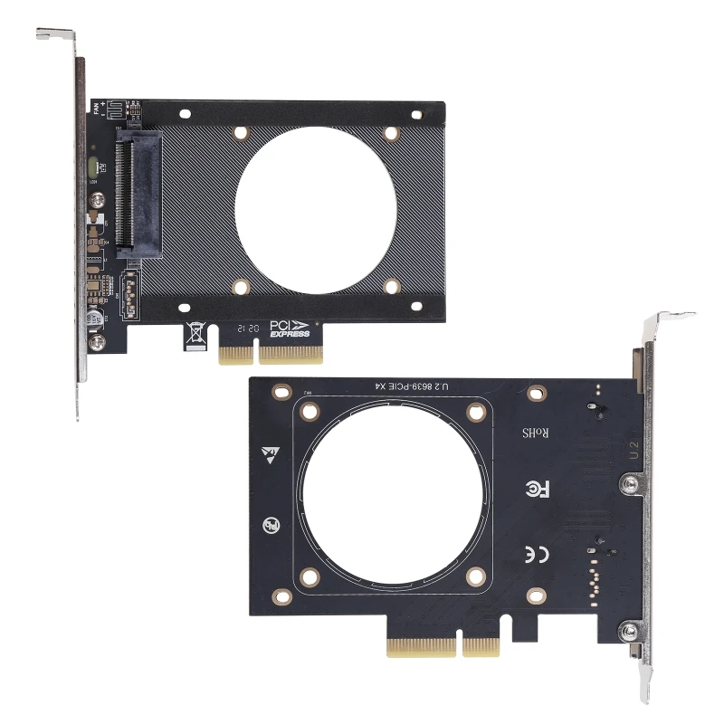 

U.2 SFF-8639 to PCI-E X4 Expansion Card Adapter Support U.2 NVME SSD Riser Card 4000MB/s Fast for PCIE X4 X8 X16 видеокарта