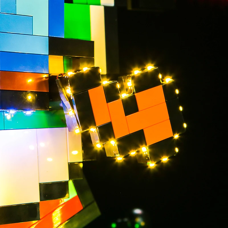 Набор светодиодных фонарей Vonado 5 В 71438 подходящий для Super Mario World: &amp Yoshi подарочный