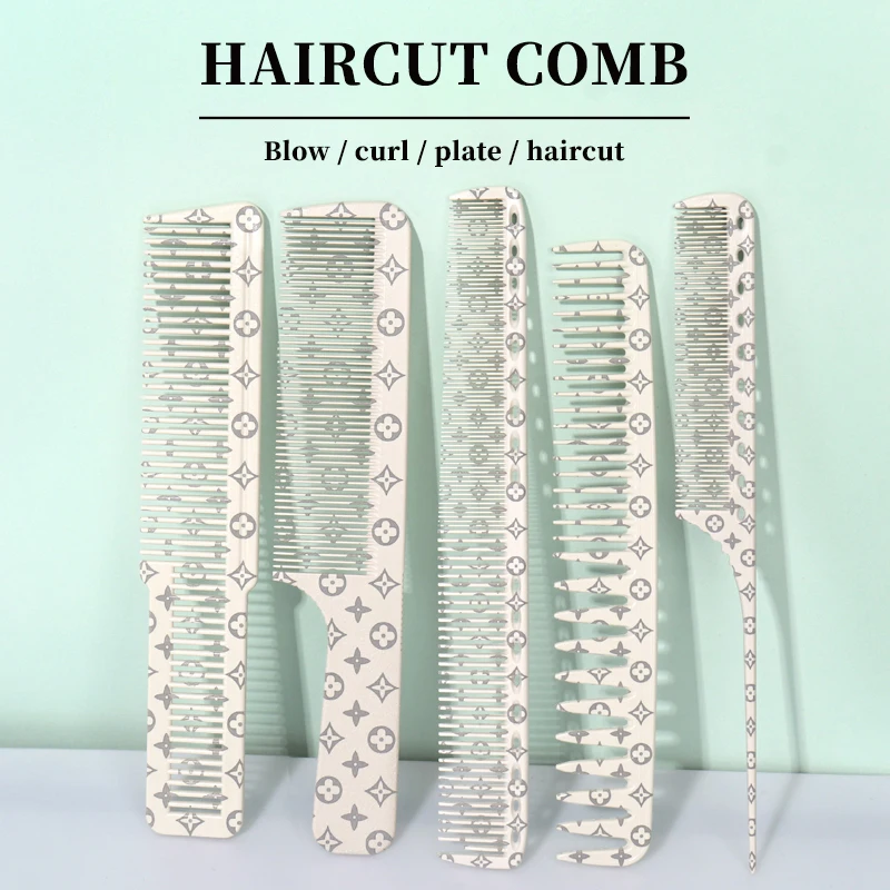 

Hairdresser Professional Hair Cutting Comb Double Sided Comb Men'S Styling Pointed Tail Hair Comb