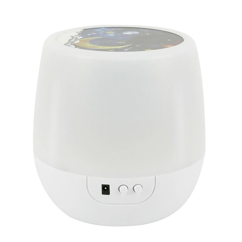 Светодиодный вращающийся Ночной светильник с изображением звездного неба