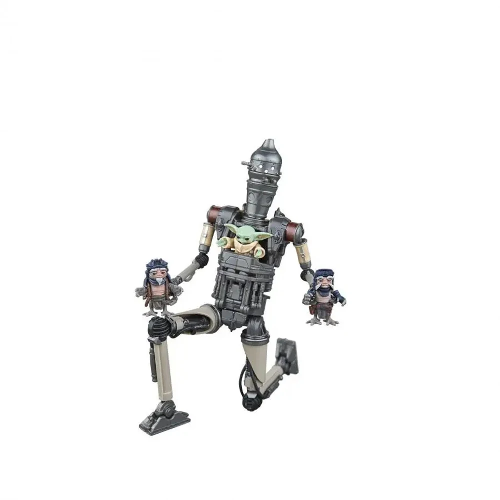 Оригинальная 6-дюймовая фигурка Hasbro Star Wars The Black Series Deluxe Ig-12 &amp Grogu G0074 с