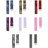 compatible with garminvivoactive 4forerunner 255 band adjustable sport woven nylon strap wristband bracelet waterproof