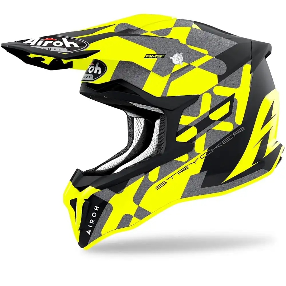 Airoh Strycker XXX Yellow Matt