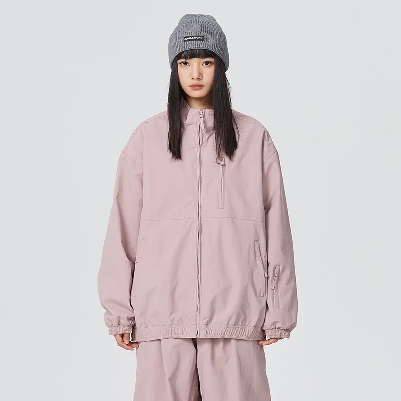 Зимние парные лыжные куртки новинка 2024 свободная Лыжная одежда для женщин