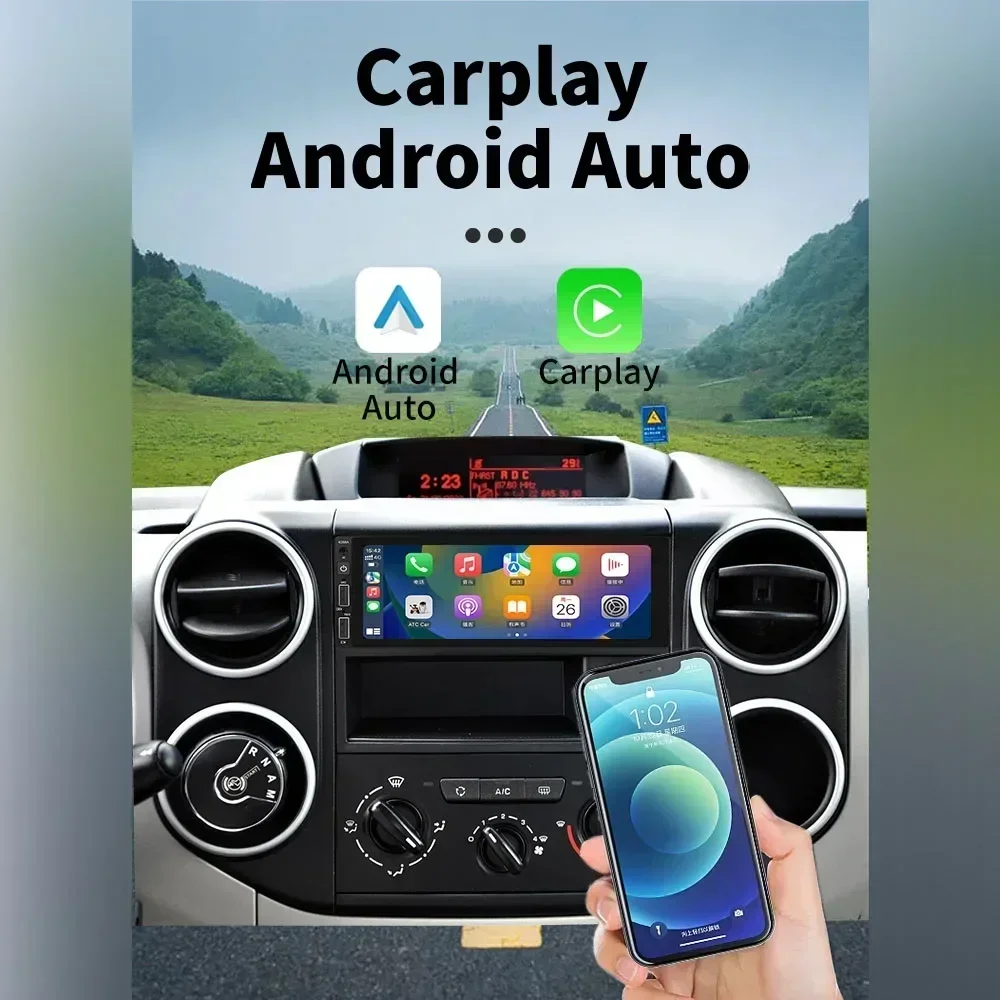 1 Din радио Android автомобильный мультимедиа для Toyota 4Runner 1996-2002 6 9-дюймовый экран