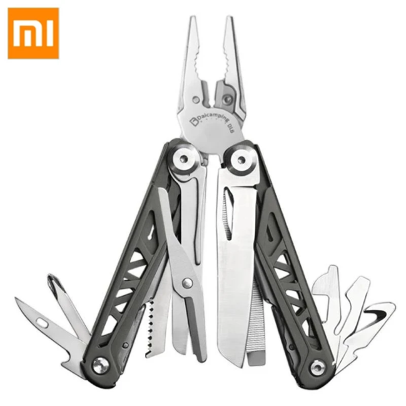 

XIAOMI MIJIA Outdoor Multitool Plier Cable Wire Cutter HRC78K Multifunctional Multi Tools Outdoor Camping Folding Knife Pliers