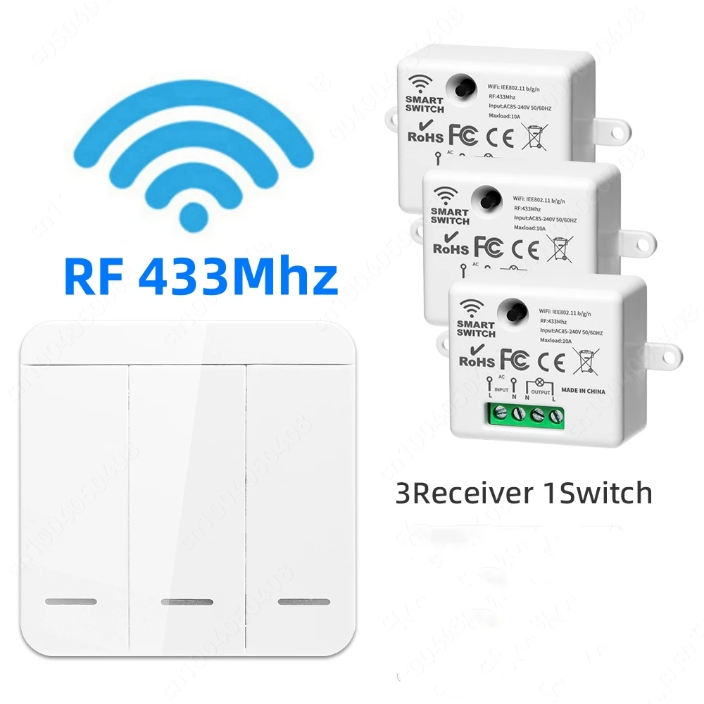 SZKOSTON WiFi релейный модуль для умного дома 433МГц