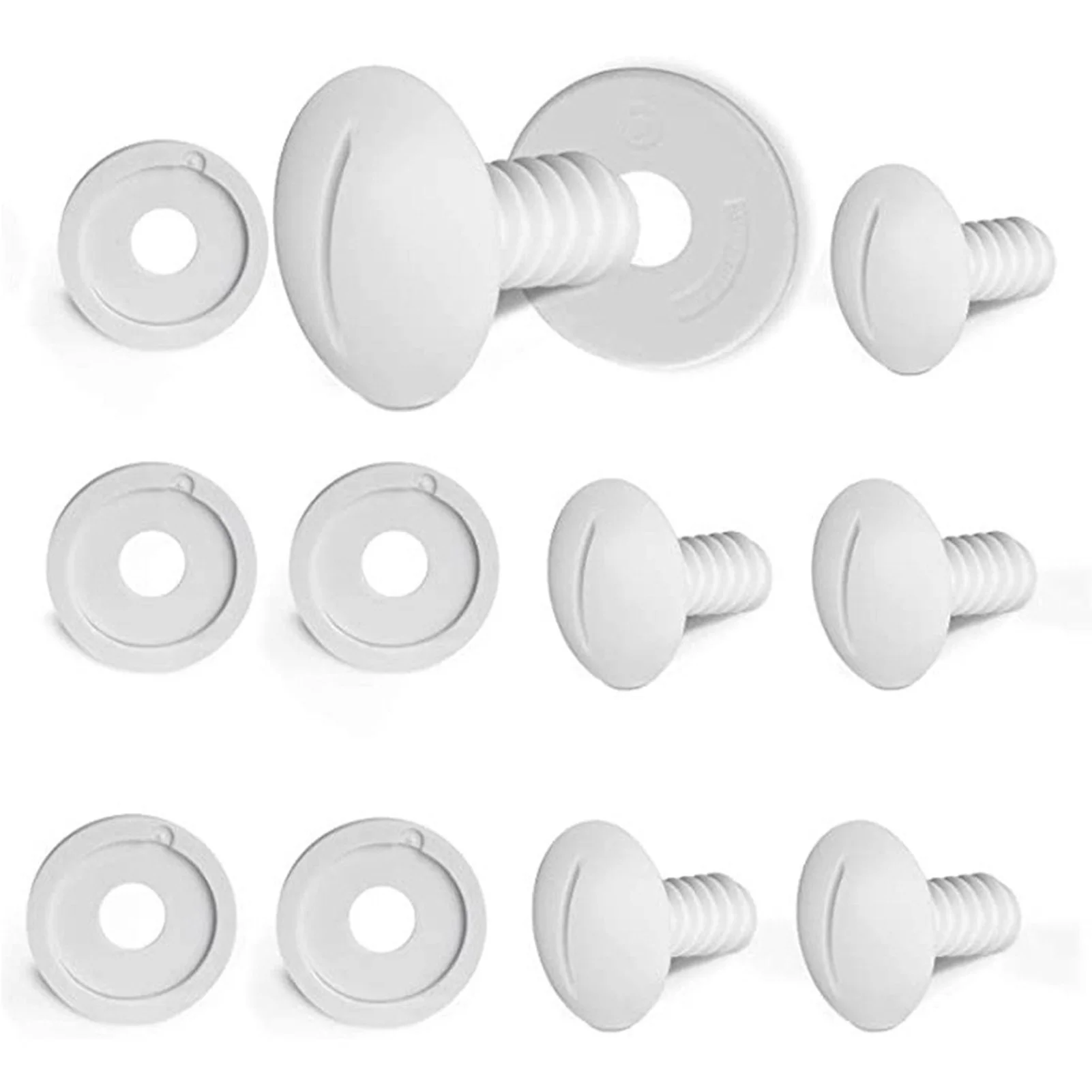 

Pool Cleaner Wheel Screws Set Easy Installation Cleaner Replacement Part for Pool Cleaner Supplies