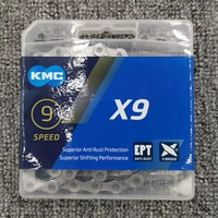 kmc chain new packaging 9 speed boxed x9 ept anti rust