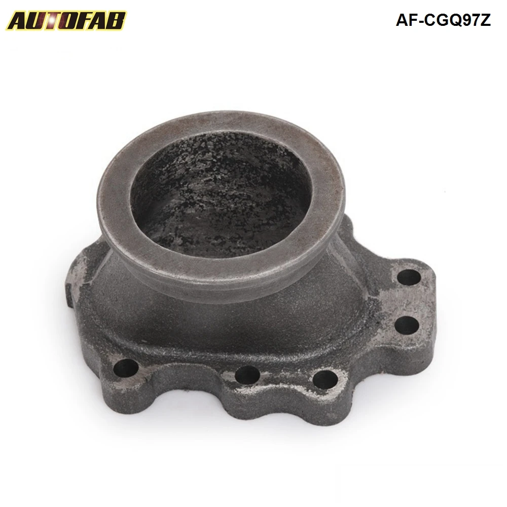 

T25 T28 GT25 GT28 to 2.5" v band Turbocharge Downpipe Exhaust Manifold Converter Adapter Flange 8 BOLT AF-CGQ97Z