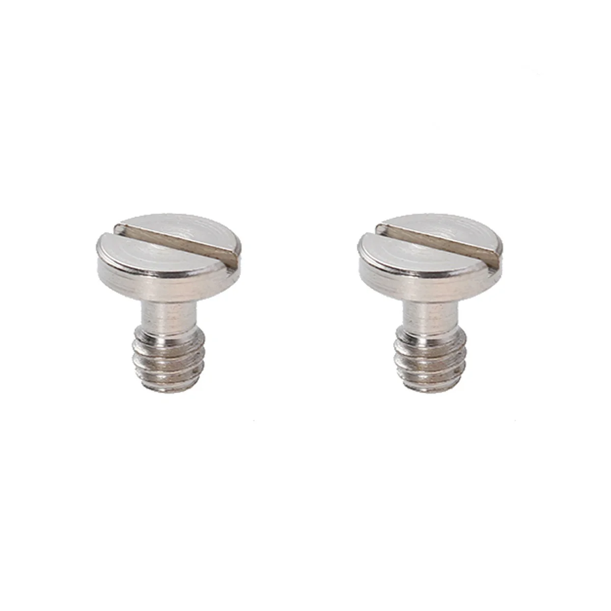 

2Pcs Screws with Stainless Steel Material for Tripod Monopod Quick Release Plate Camera Screws