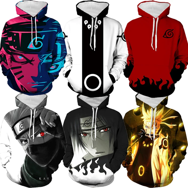

Kids Anime Ninja Hoodie Sweatshirt Men Women Winter Pullovers 3D Hooded Sweatshirts XXS-4XL 3D Hoodies Children Tops