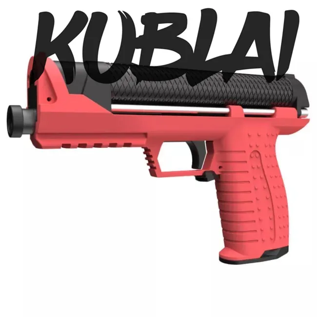 

KUBLAI попугай пена Дротика бластер литье под давлением цинк Дротика бластер