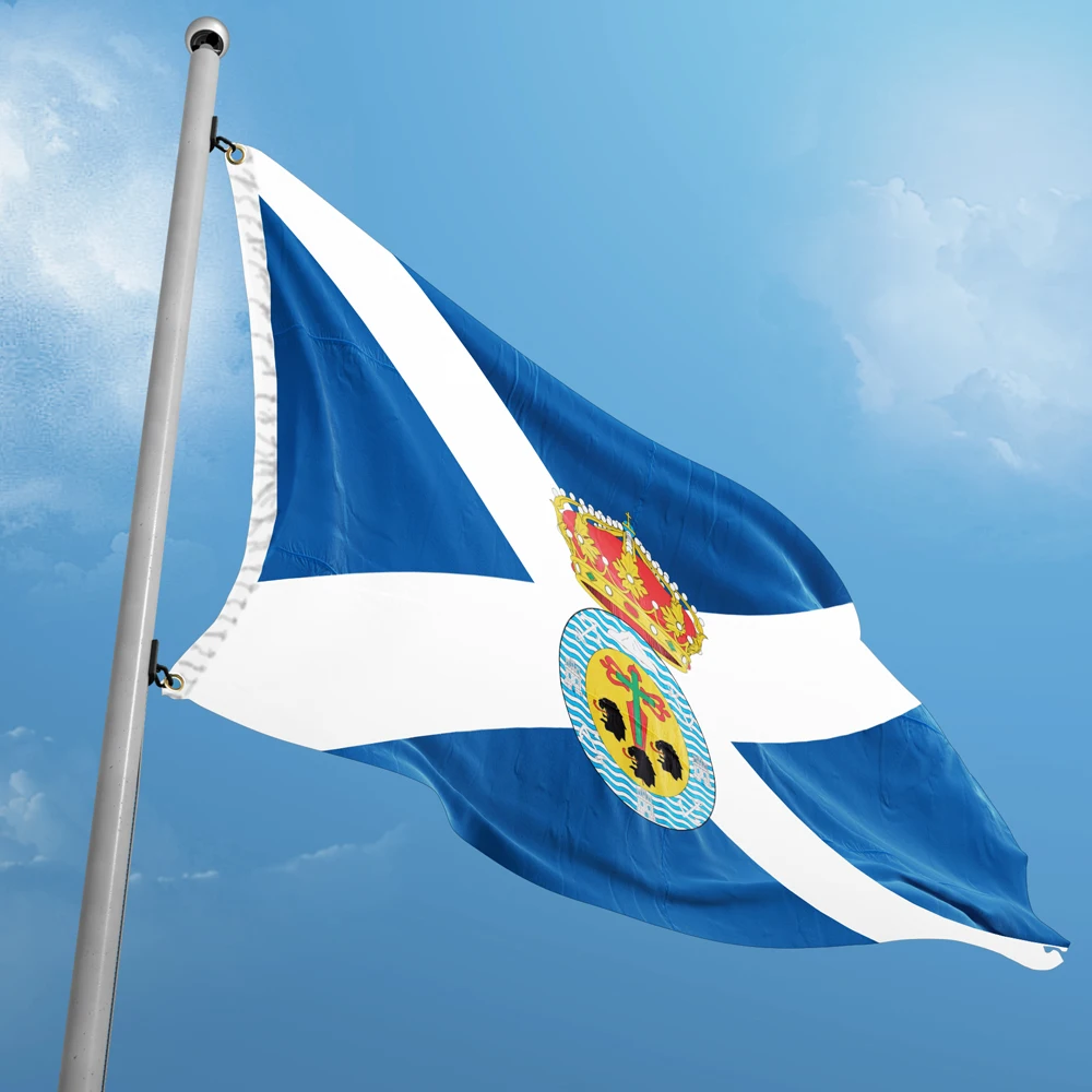 Флаг Santa Cruz de Tenerife 3x5 футов 90x150 см флаги Испании провинции флаги баннеры двойная строчка дизайн высокое качество логотип