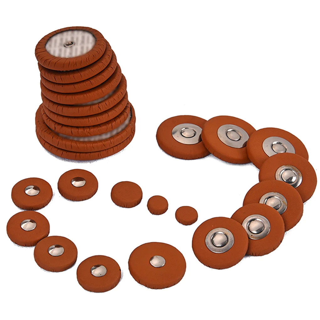 

Sax Alto Pads Leather Saxophone Musical Instruments Replacement Cushions Repairing Maintenance Tools Gifts