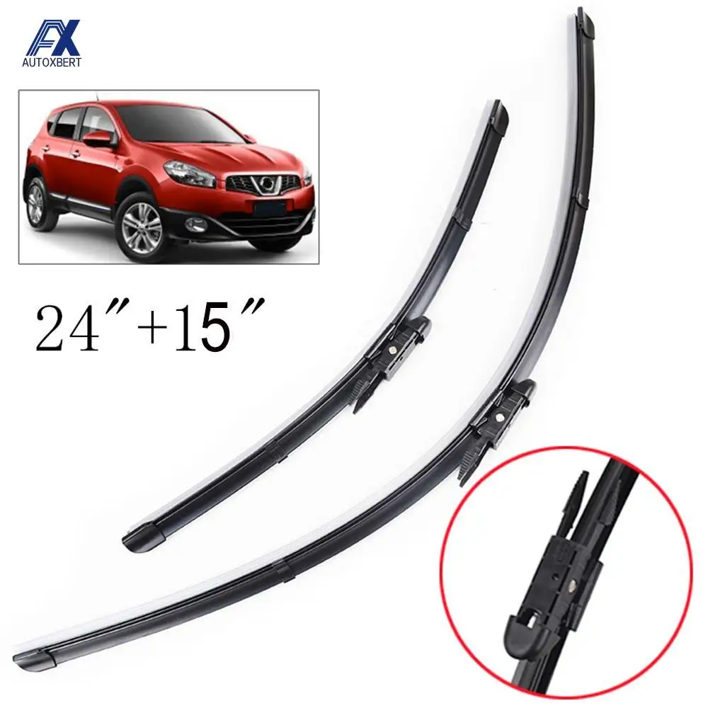 Передние щетки стеклоочистителя для Nissan Qashqai J10 точный фитинг 2006 2007 2008 2009 2010 2011 2012