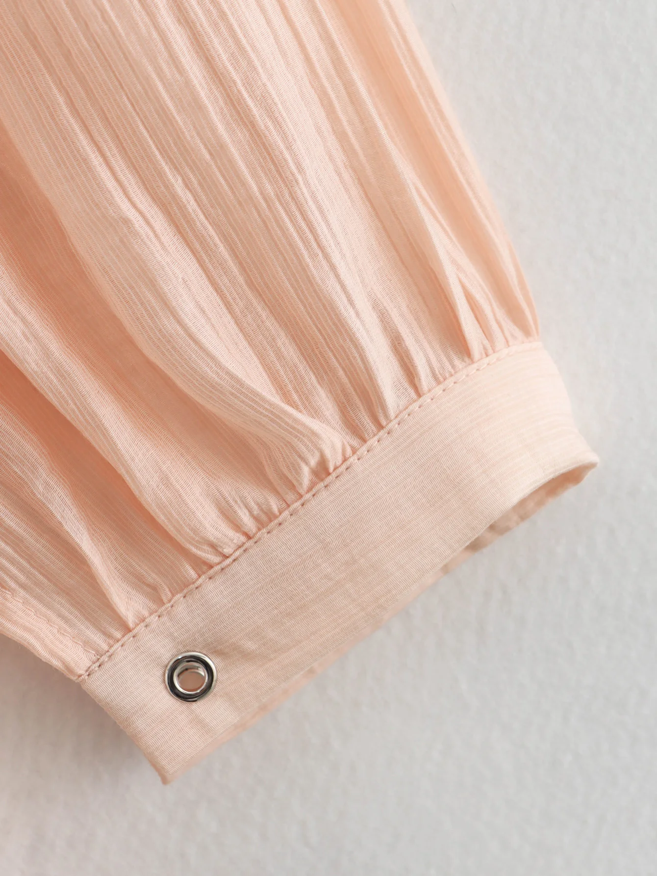 TRAFZA женская повседневная рубашка на шнурке свободная весна-лето 2025 новая офисная