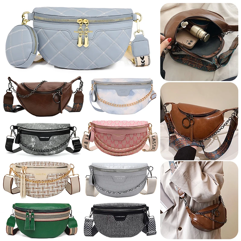 

2022 handbag waist bag Small Messenger Bags Handbags for Women ​ ​Female Fashion Ladies Shoulder Crossbody Bags Mobile Phone Bag