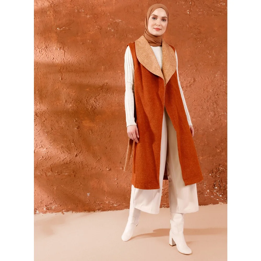 

Женский жилет с воротником-шалью Dorlie