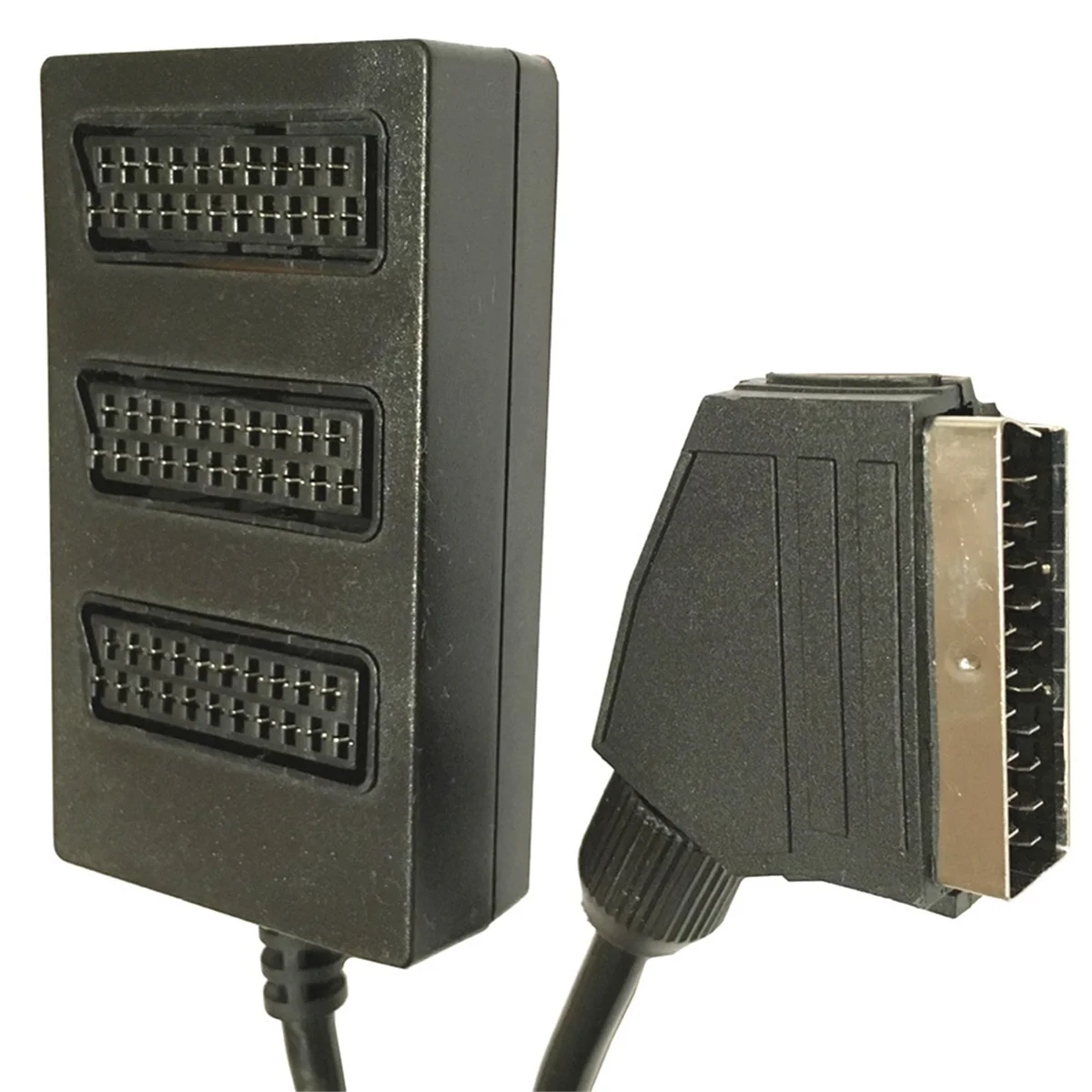 Трехусторонний разветвитель Scart фоторазъем