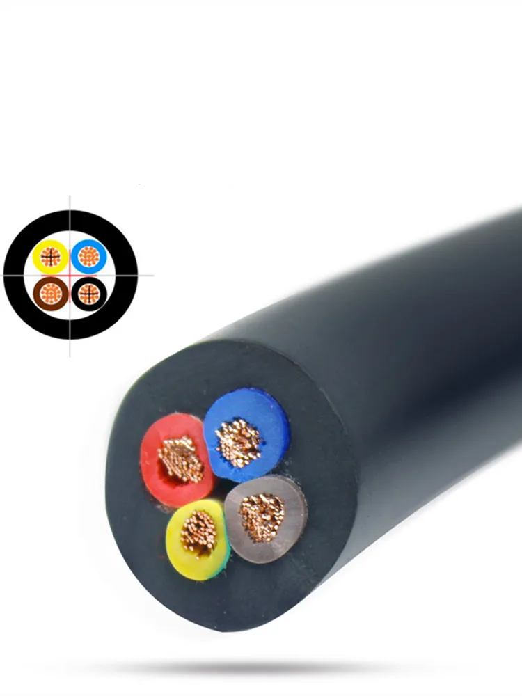 Кабель питания MYYONG 5 метров медный 2-12 жил | AliExpress