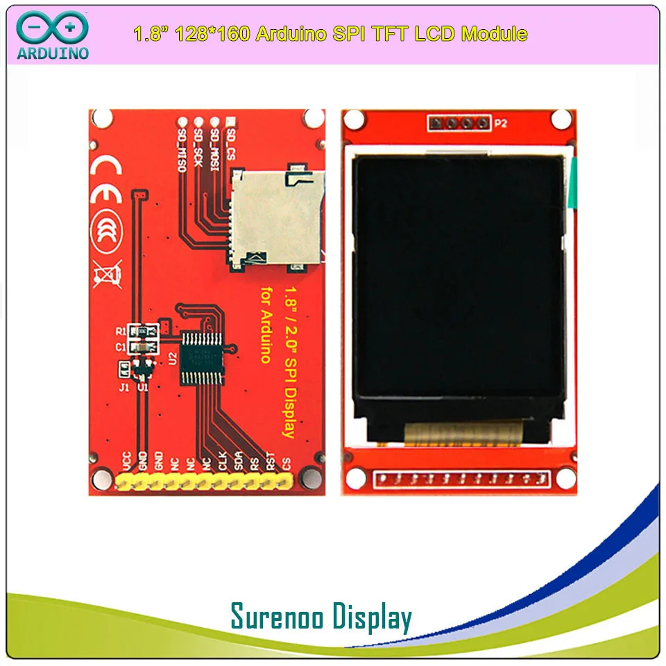 Плата привода для Arduino UNO Mega2560/STM32 последовательный модуль ЖК-дисплея SPI TFT 1 44-1 8-2 0