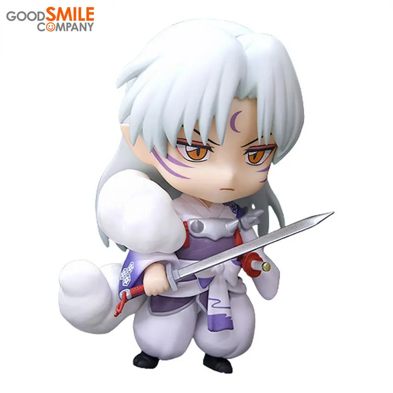 Купи GSC In Stock Original Genuine Assemble Model Nendoroid Inuyasha Sesshoumaru Action Figure Collection Model Toys for Kids Gift за 2,904 рублей в магазине AliExpress