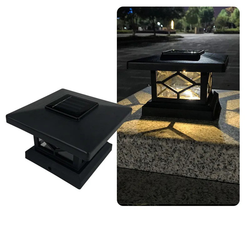 

Solar Post Lights Garden Lights Waterproof Outdoor Cap Lamp for Wooden Posts LED Lighting for Deck Patio Garden Decor Fence