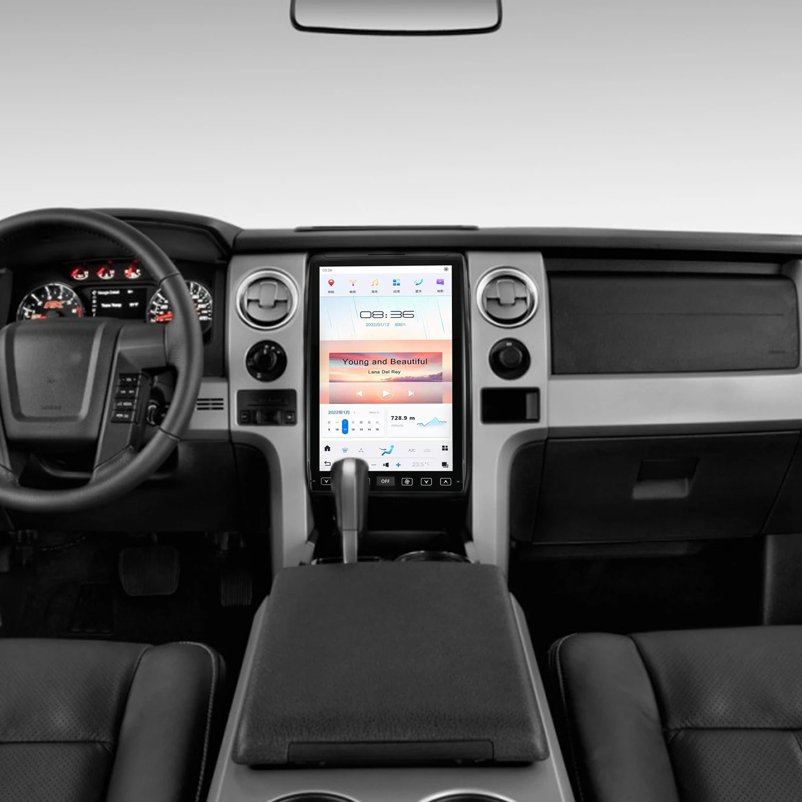 Автомобильный радиоприемник Android 13 для Ford F150 2013-2015 F-150 стерео видео