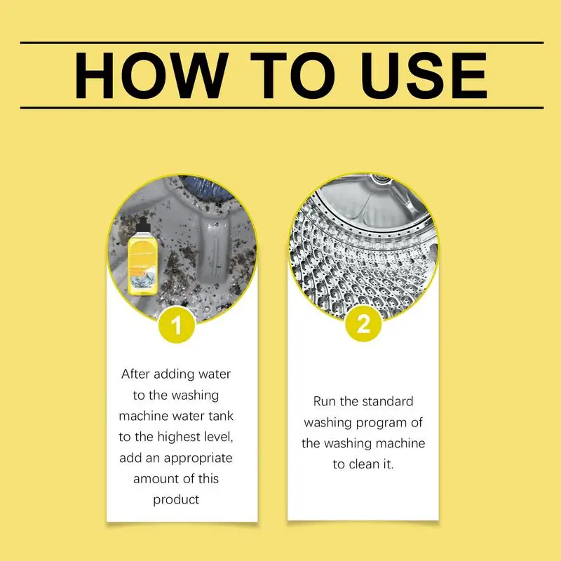 Очиститель стиральной машины очиститель жидкость безопасная Глубокая очистка