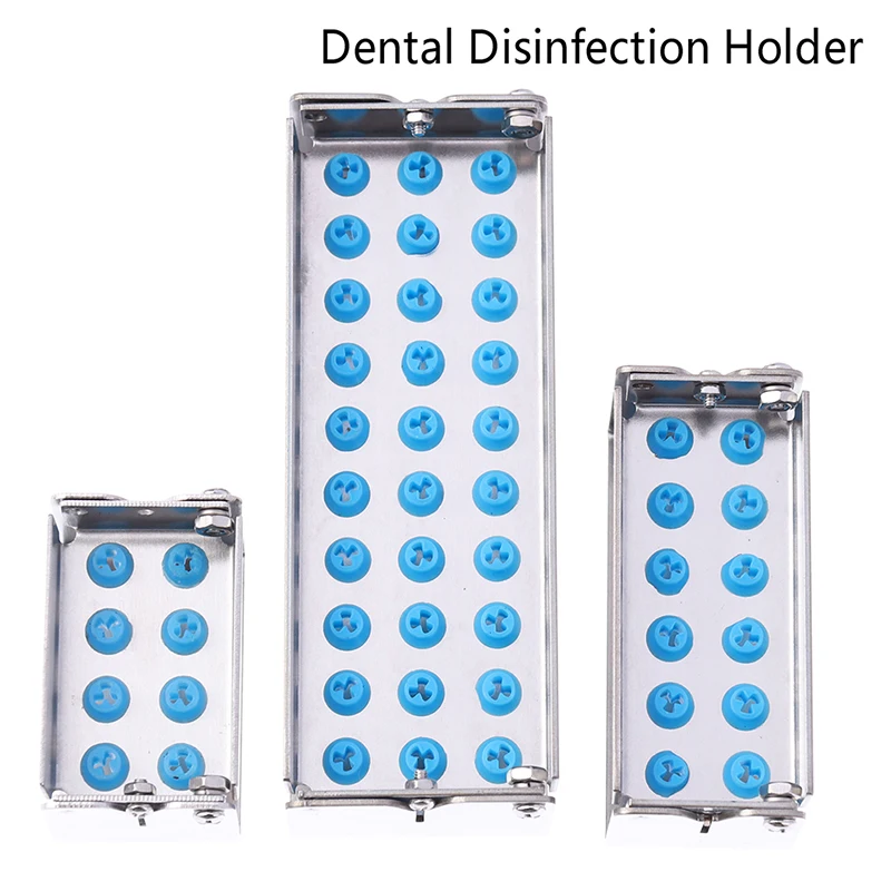 

Dental Bur Holder Autoclave Sterilizer Case File Disinfection Box Organizer