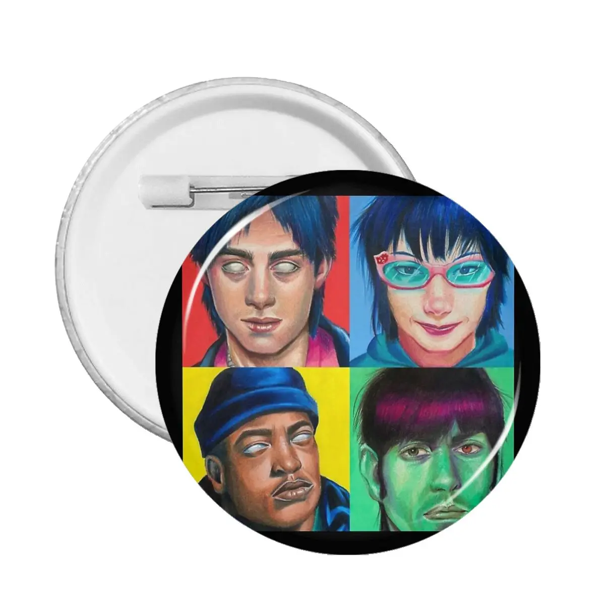 

Копия копии заколки gori-llaz, креативная брошь, украшение для ювелирных изделий, металлическая заколка, значок для девочек, детская брошь, пуговица, подарок на одежду