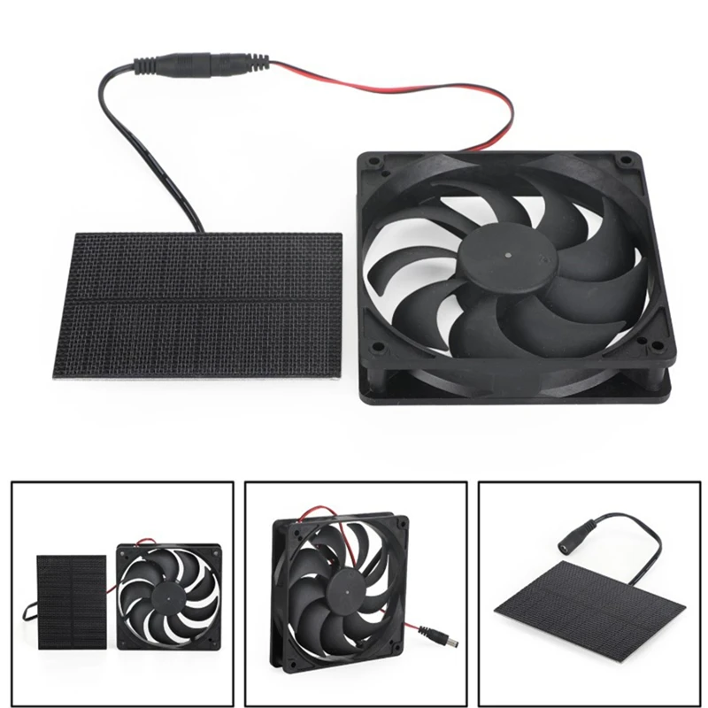 Вытяжной вентилятор на солнечной батарее мини-вентилятор для вытяжки воздуха