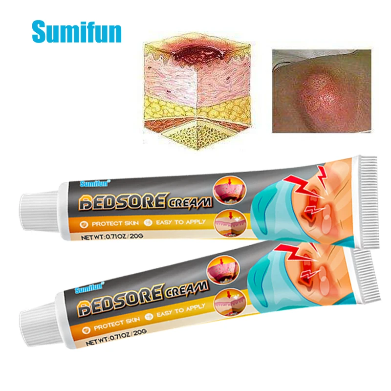 

Sumifun 20g Removal Rot Myogenic Cream Bedsores Treat Pressure Sores/Decubituses/Pressure Ulcer Festering Wound Healing Ointment