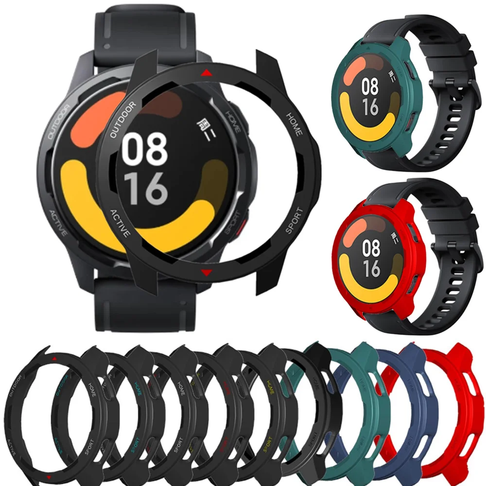 Чехол для Xiaomi Watch S1 Active PC, защитный чехол, рамка с принтом весы, ударопрочный защитный чехол, Жесткий Чехол для MI Watch, цвет 2