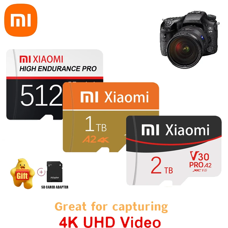 Оригинальная SD-карта Xiaomi 1 ТБ карта памяти TF/SD 128 ГБ 256 512 мини-карта класса 10 для