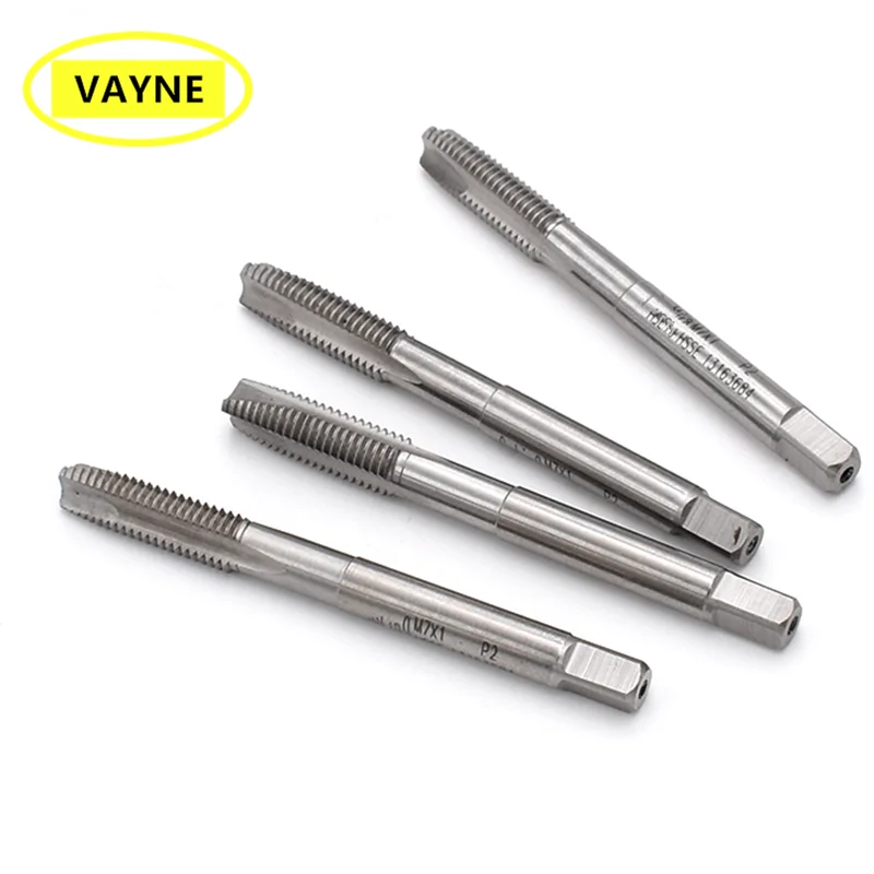 VAYNE HSSE Британская система Спиральные остроконечные метчики с луженым покрытием