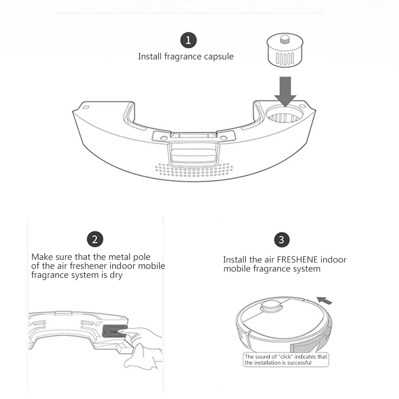 Освежитель воздуха для помещений ароматическая система Для ECOVACS DEEBOT T9 MAX POWER AIVI