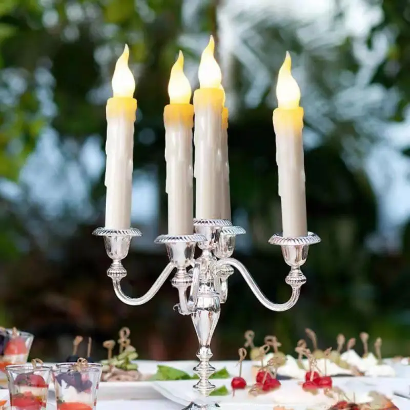 

6pcs Flameless Candles Lights Remote Control LED Small Tea Light For Christmas Valentine's Day Wedding Birthday Patry Bar Decor