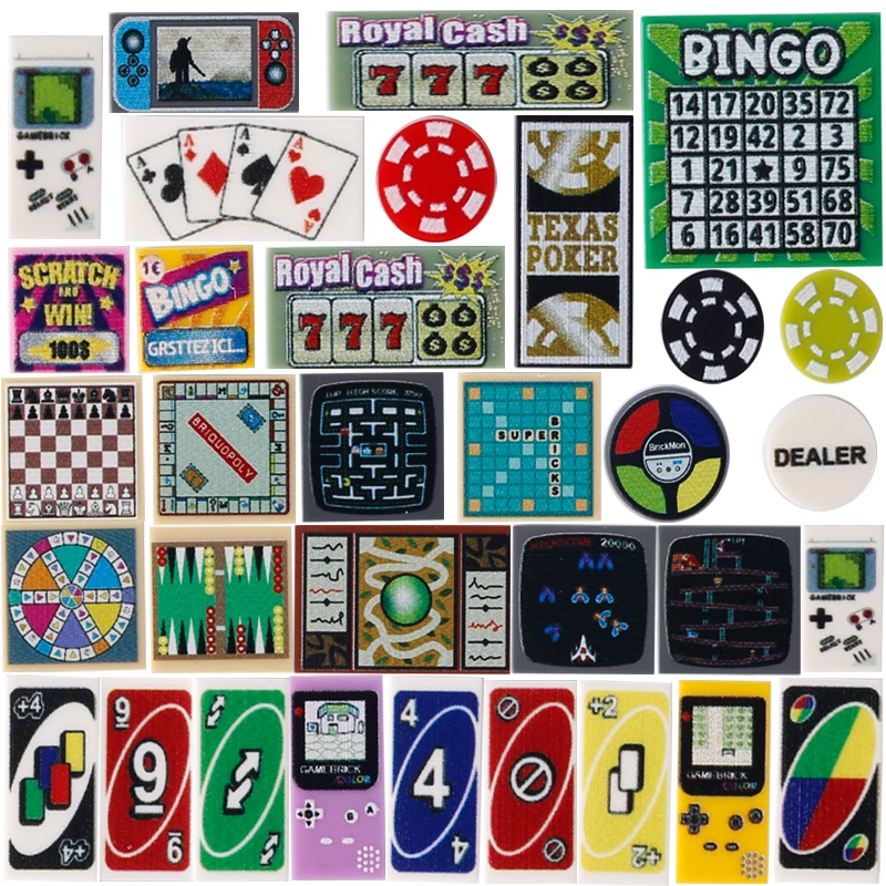 Детский конструктор с принтом