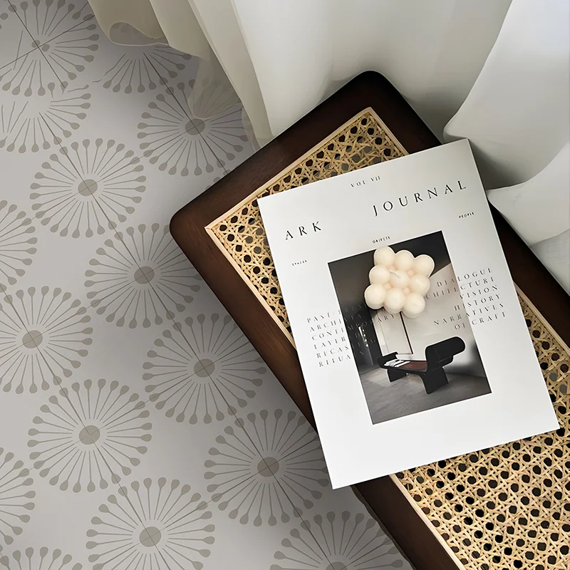 Наклейки на пол 6 листов водостойкие для кухни