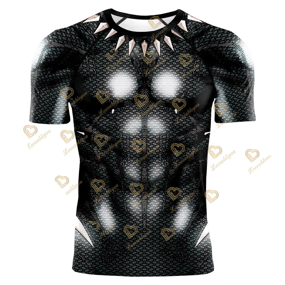 Футболка Мужская/Женская компрессионная с 3D-принтом мстители |