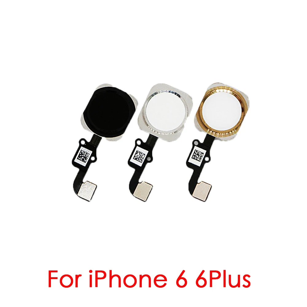Home Button With Flex Cable For iPhone 5 5C 5S 6 Plus 6s 7 7Plus 8G 8 Black/White/Gold/ Rose Gold Assembly |