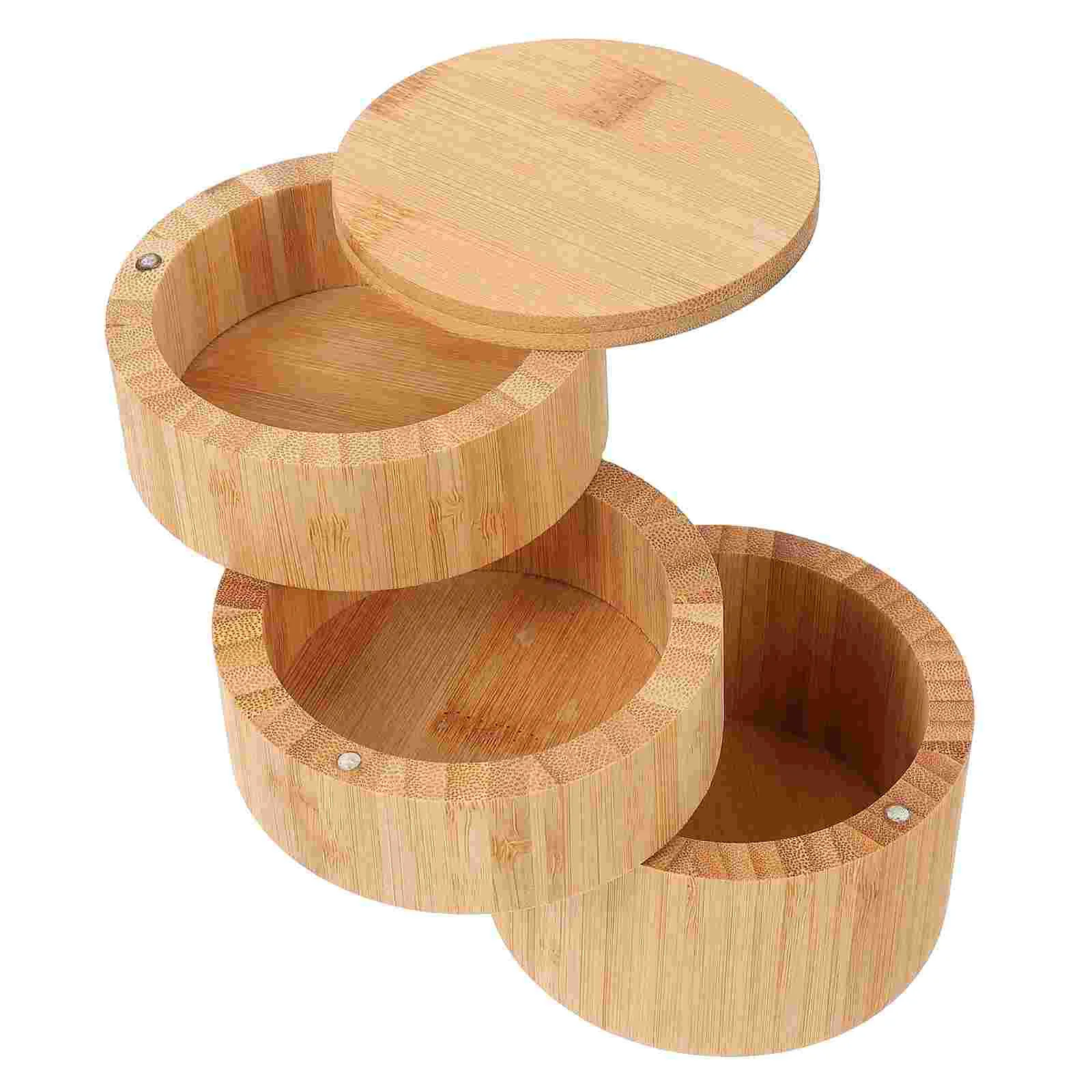 

Seasoning Container Jar Box Wooden Pots Jars Condiment Salt Wood Sugar Set Kitchen Tea Bottles Pepper Cruet