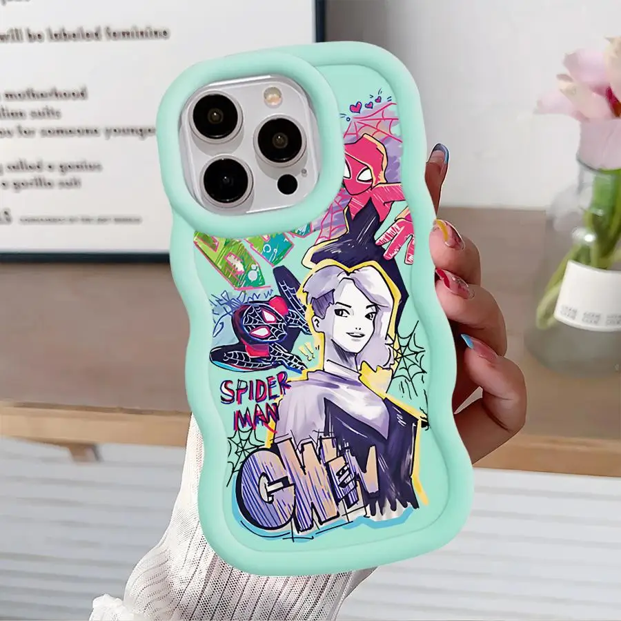 Marvel Superhero Spider-Man Phone Case for Realme C65 4G 5G C67 Narzo 30A N53 N55 50APrime 50iPrime 60x 70x 70 Pro Capa Cover